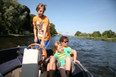 Genieten op het water